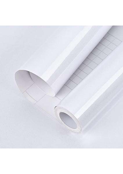 A1 Stili 1MX40CM Su Geçirmez Duvar Kağıdı Inci Beyaz Dekor Kağıt Mutfak Mobilyası Yenilemek Için Vinil Kendinden Yapışkanlı Çıkarılabilir Duvar Çıkartmaları (Yurt Dışından)