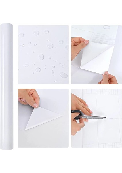 A1 Stili 1MX40CM Su Geçirmez Duvar Kağıdı Inci Beyaz Dekor Kağıt Mutfak Mobilyası Yenilemek Için Vinil Kendinden Yapışkanlı Çıkarılabilir Duvar Çıkartmaları (Yurt Dışından) fırsatları