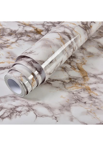 No.14 Tarzı 60CMX1M 3D Mermer Vinil Su Geçirmez Duvar Kağıdı Banyo Masası Mutfak Ambry Tezgah Kendinden Yapışkanlı Etiket Mobilya Ev Dekor Için (Yurt Dışından)