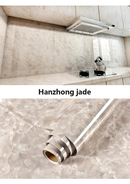 No.24 Tarzı 40CMX1M 3D Mermer Vinil Su Geçirmez Duvar Kağıdı Banyo Masası Mutfak Ambry Tezgah Kendinden Yapışkanlı Etiket Mobilya Ev Dekor Için (Yurt Dışından)