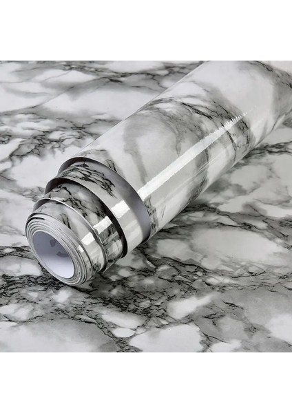 No.20 Tarzı 40CMX1M 3D Mermer Vinil Su Geçirmez Duvar Kağıdı Banyo Masası Mutfak Ambry Tezgah Kendinden Yapışkanlı Etiket Mobilya Ev Dekor Için (Yurt Dışından)