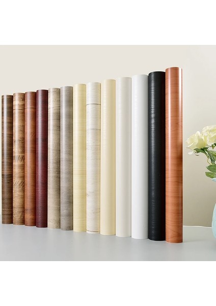 F008 Tarzı 1MX60CM Kalın Ahşap Tahıl Vinil Duvar Kağıdı Rulosu Su Geçirmez Masaüstü Dolap Kapı Mobilya Yenileme Modern Mobilya Dekorasyonu Çıkartmaları (Yurt Dışından)