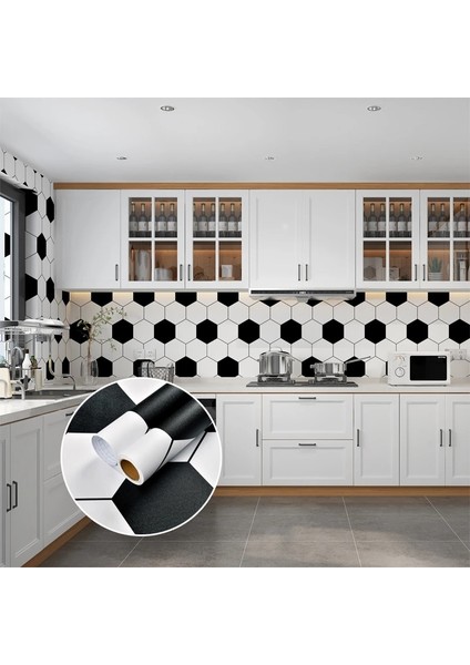 A8 Tarzı 60CMX30CM Kalın Su Geçirmez Geometrik Desen Zemin Çıkartmaları Banyo Kendinden Yapışkanlı Vinil Duvar Kağıdı Kiremit Çıkartmalar Oturma Odası Dekor Için (Yurt Dışından) fırsatları