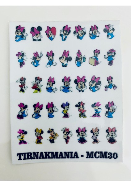 Üç Boyutlu Yapışkanlı Sticker Mcm-30