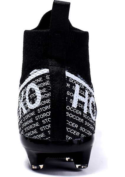 Yüksek Top Spike Cleats Erkek Futbol Ayakkabıları Çocuk Profesyonel Eğitim Futbol Ayakkabıları (Yurt Dışından)