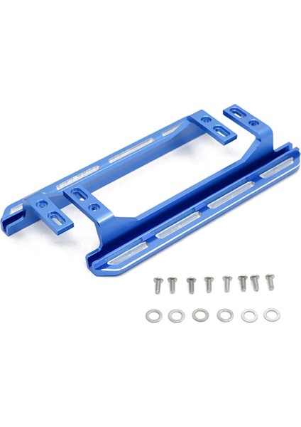 2 Adet Metal Pedal Yan Plaka Kaydırıcı Traxxas Trx4 2021 Bronco 1/10 Rc Cawler Araba Yükseltme Parçaları Aksesuarları Mavi (Yurt Dışından)