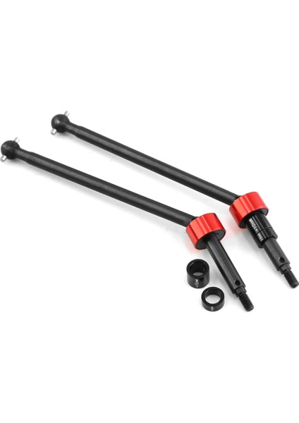 2 Adet Çelik Metal Ön Arkadan Çekişli Motosiklet Mili Cvd Tahrik Mili 86246 Hpı Savage x Flux Xl 1/8 Rc Araba Yükseltme Parçaları (Yurt Dışından)
