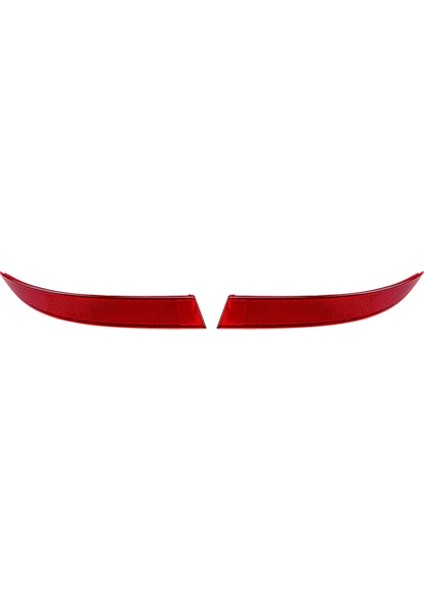 1 Çift Sol ve Sağ Arka Tampon Reflektör Etiket Kapağı-X5 E70 2011-2013 63147240997 63147240998 (Yurt Dışından)