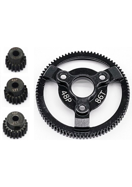 Traxxas 1/10 2WD F-150 Svt RAPTOR-58064-2 Tırmanma Arabasını Simüle Etmek Için Özel Sert Dişler, 86T + 19T + 20T + 21T Kiti (Yurt Dışından)