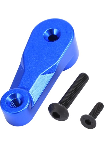 Metal 15 T Servo Kol Servo Korna Eksenel Scx6 Jeep Jlu Wrangler AXI05000 1/6 Rc Paletli Araba Yükseltme Parçaları, Mavi (Yurt Dışından)