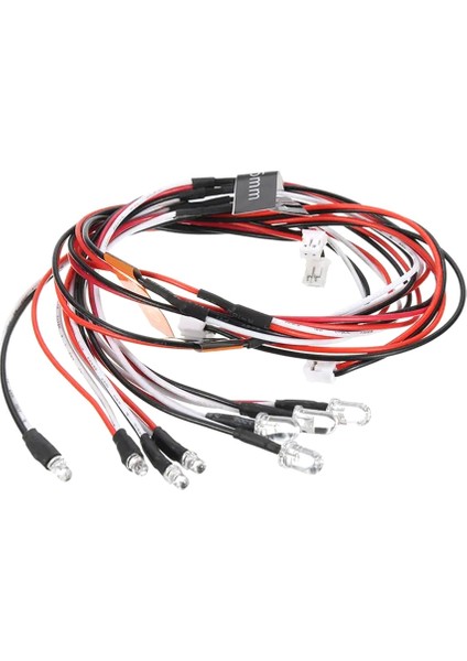 12LED Rc Bağlantı Araba Işık Ikisi Bir Arada Araba Işık Grubu 1/10 Uzaktan Kumanda Araba Direksiyon Fren Lambası (Yurt Dışından)