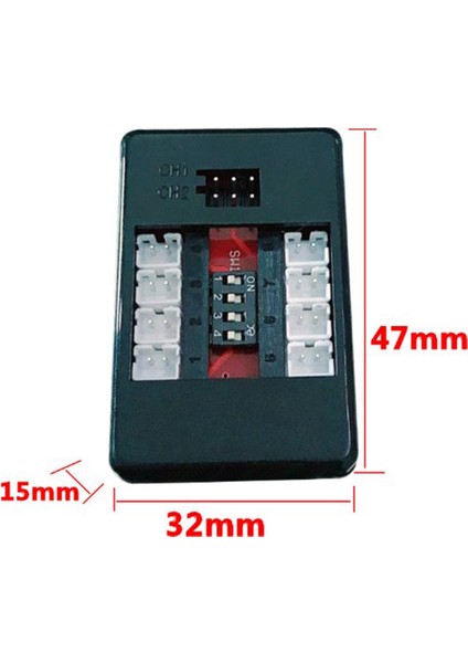 12LED Rc Bağlantı Araba Işık Ikisi Bir Arada Araba Işık Grubu 1/10 Uzaktan Kumanda Araba Direksiyon Fren Lambası (Yurt Dışından)