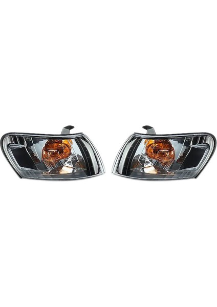 2 Adet Araba Ön Köşe Lambası Işıkları Lens Siyah AE100 E100 AE101 1993-1997 Sinyal Lambası Kablo Demeti Yok (Yurt Dışından)