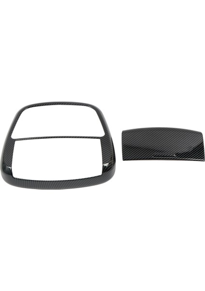 Durango 2011-2020 Için Araba Karbon Fiber Iç Ön Okuma Işığı Lambası Kapağı Trim Etiket (Yurt Dışından)