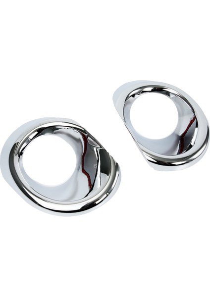 1 Çift Abs Krom Ön Sis Lambası Kapağı Trim Için S-Scross Sx4 2017-2019 Sis Lambası Çerçeve Dış (Yurt Dışından)