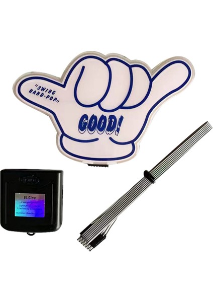 Salıncak El Glow Panel Elektrikli Işaret Lambası LED Dekorasyon Işığı Jdm Tarzı Ilginç - Iyi (Yurt Dışından)
