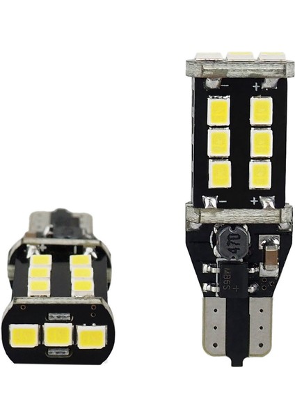 Araba Yede Ters Işık 912 921 T15 W16W Için Süper Parlak Beyaz Canbus LED Ampul (Yurt Dışından)