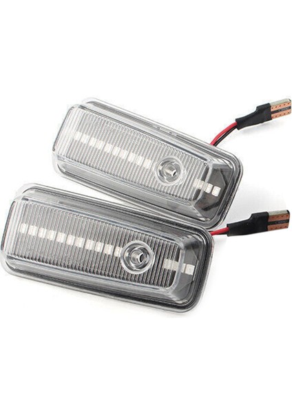 Adet LED Dinamik Yan Ikaz Lambaları Dönüş Sinyali Flaşör LAMBASI-W460 W461 W463 G500 G550 G55 G65 (Yurt Dışından)