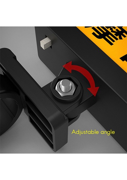 2x Motosiklet Kask USB LED Taxı Burcu Işık Göstergesi LED Dekorasyon Elektrikli Şarj Edilebilir Uyarı Işığı 6 Braketi ile (Yurt Dışından)