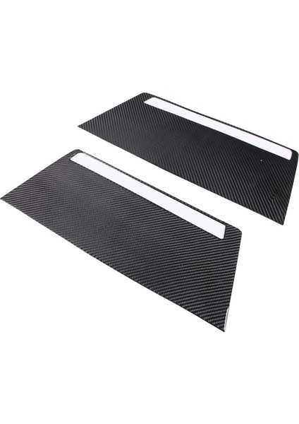 C7 2014-2019 Yumuşak Karbon Fiber Araba Arka Sis Lambası Lambası Kapağı Trim Dekoratif Sticker Aksesuarları (Yurt Dışından)