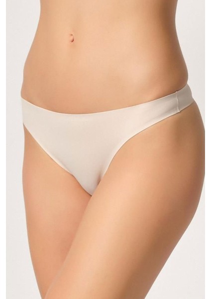 Dikişsiz Hayalet Iz Yapmaz Kadın String Tanga Toparlayıcı Korse Külot Ten