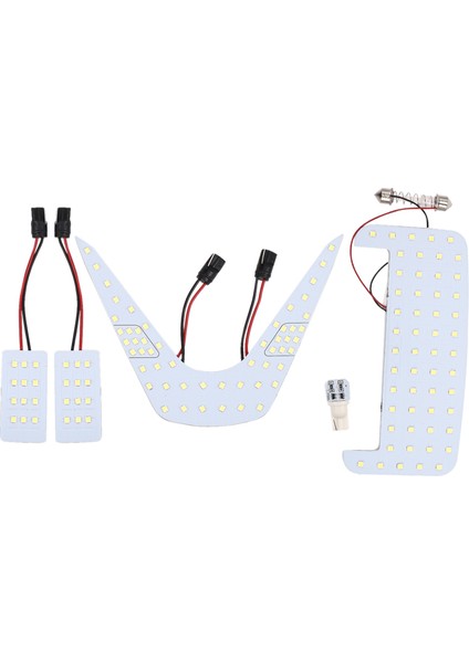 C-Led Iç Okuma Işıkları Beyaz LED Tavan Işık 102 6000 K Iç Sinyal Lambası Etiket (Yurt Dışından)