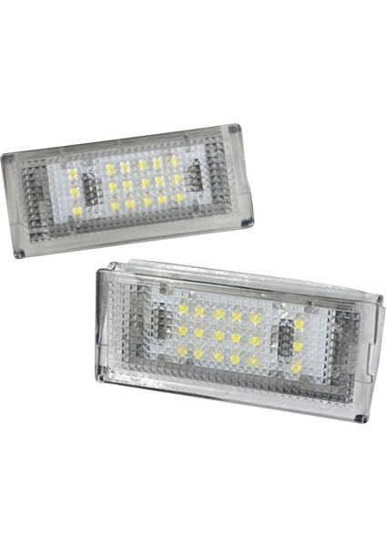 E46 4dr Sedan 325I 328I 99-03 Için 2X18 LED Numarası Plaka Işığı Lambası (Yurt Dışından)