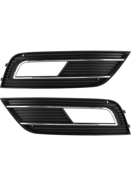 Ön Tampon Alt Izgara Izgarası Sis Farı Izgarası Otomobil A4L B9 2013-2016 8KD807681B 8KD807682B (Yurt Dışından)