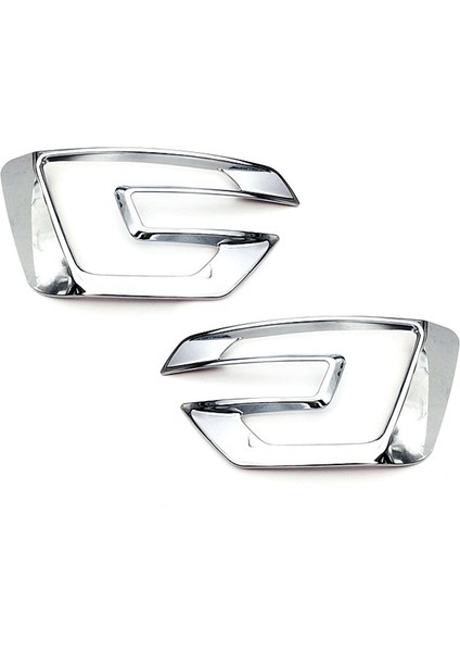 Araba Ön Tampon Sis Lambası Kapağı Sis Lambası Trim Explorer 2016 2017 Aksesuarları 2 Adet Gümüş (Yurt Dışından)