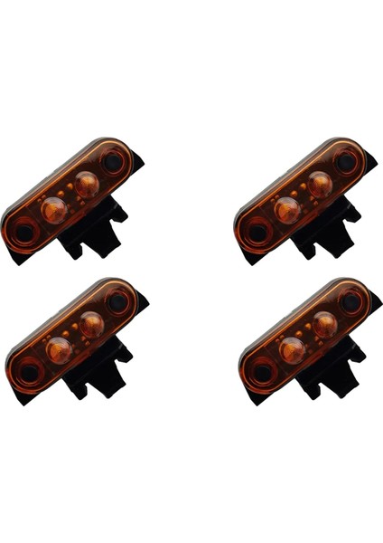 Kamyon Için 4x Kamyon Üst Lambası FH16 Fm Kamyon Yan Işaretleyiciler Işık 82116545 21087346 842208821 Sarı (Yurt Dışından)