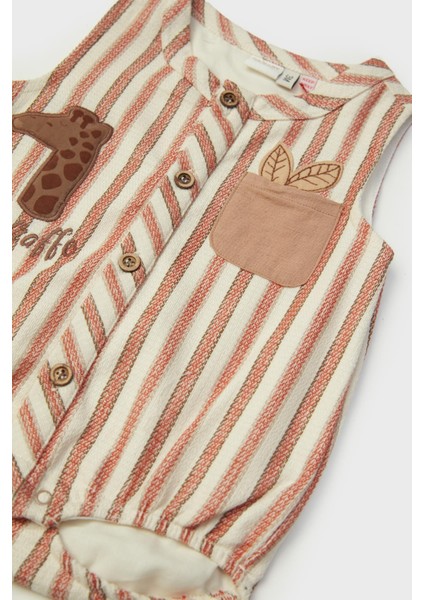 Erkek Bebek Çizgili Tulum modelleri