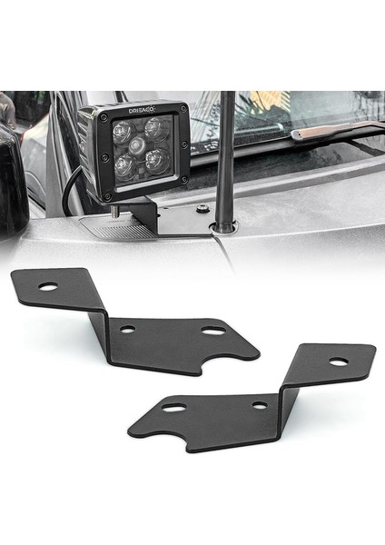 2021 2022 2023 LED Işık Çubuğu Montaj Braketi Aksesuarları Için A Sütunu Işık Çubuğu Braketleri (Yurt Dışından)