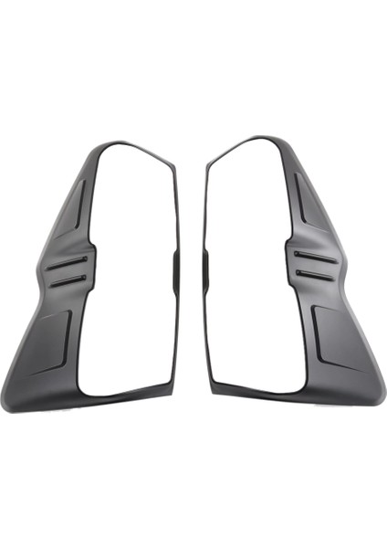 Araba Arka Kuyruk Işık Lambası Dekorasyon Kapak Trim Için D-Max 2019-2022 Kuyruk Işık Çerçevesi Siyah (Yurt Dışından)