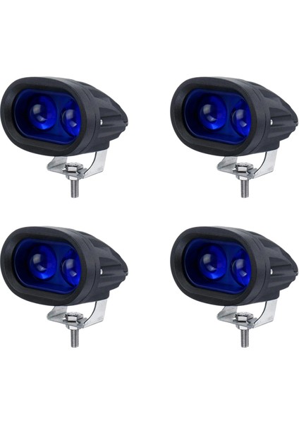 2x 10V-80V Araç Mavi LED Uyarı Sinyal Lambası Forklift Çalışma Noktası Emniyet Işığı Araba 20W Endüstriyel Güvenlik Lambası (Yurt Dışından)