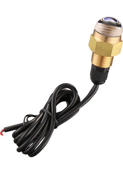 Tekne LED Sualtı Işık Lambası 12 V Pirinç Cam Mavi Tahliye Tapası 1/2 Inç Npt Yat Aksesuarı (Yurt Dışından)