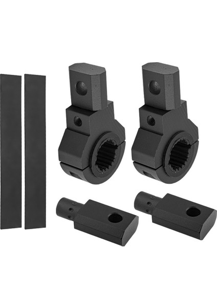 2 Adet Işık Çubuğu Montaj Kiti 28-50MM Evrensel Çalışma Lambası Tüp Kelepçesi Montaj Braketi Dönebilen 360° Motosiklet Kazasında Çubuğu (Yurt Dışından)