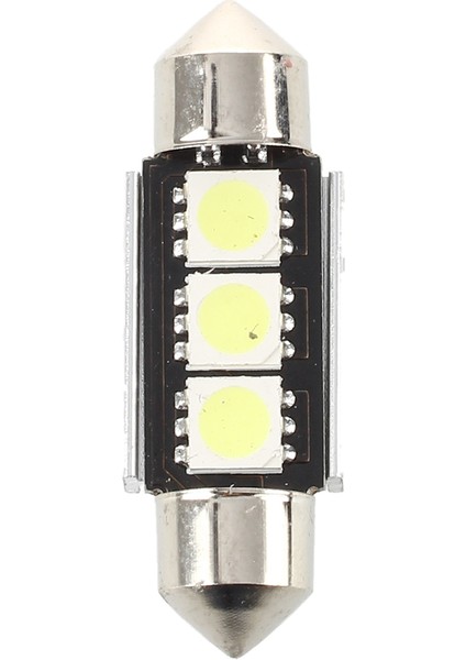 2x 36MM Ampul Lamba 3 LED Beyaz Araba Kubbe Canbus (Yurt Dışından)