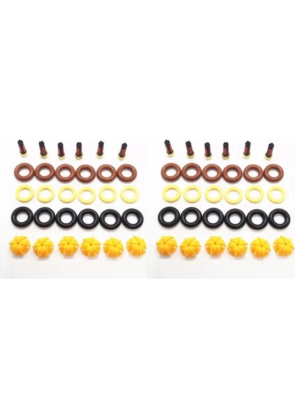 2x Yakıt Enjektörü Tamir Kiti E30 325I M60 Valf Enjeksiyonu 0280150415 0280150778 13641466396 13641734776 (Yurt Dışından)