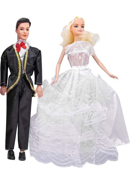 Anlily Gelin ve Damat Bebekler