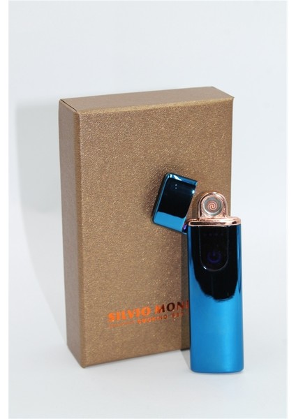 Mavi USB Şarjlı Çakmak SMC527USBR1