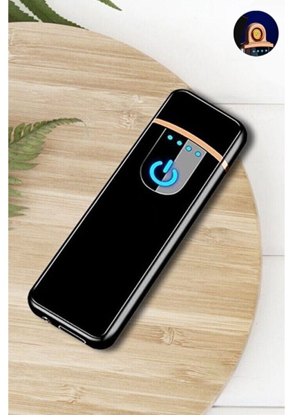 Siyah USB Şarjlı Çakmak BYSMC446USBR001