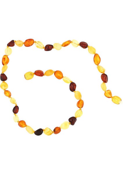 Bebek Damla Kehribar Diş Kolye modelleri