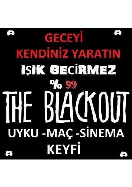 DKF PERDE Blackout Karartma Perde - Güneşlik 140 x 260