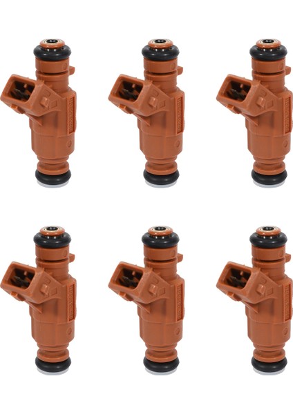 6x Yakıt Enjektör Memeleri 0280156016 A1130780249 CLK320 3.2l V6 2003 CLK500 5.0l V8 2003-2006 (Yurt Dışından)