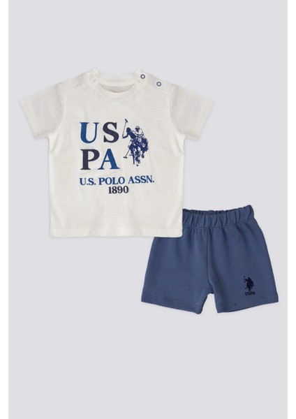 Beyaz Erkek Bebek 2'li Takım