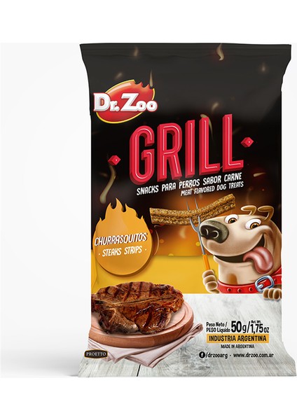 Dr.zoo Grill Biftekli Köpek Ödülü 50GR
