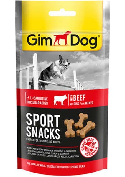 Sportsnacks Beef - Sığır etli Ödül Tableti 60 gr