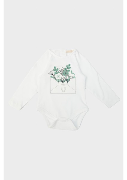 Kız Bebek Beyaz Body 23FW0BG2506