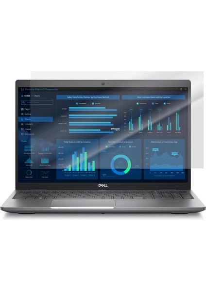 Dell Precision 3581 15 Inç Mat Ekran Koruyucu Şeffaf