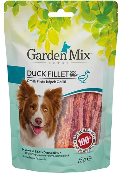 Garden Mix Ördekli Fileto Köpek Ödülü 75 gr